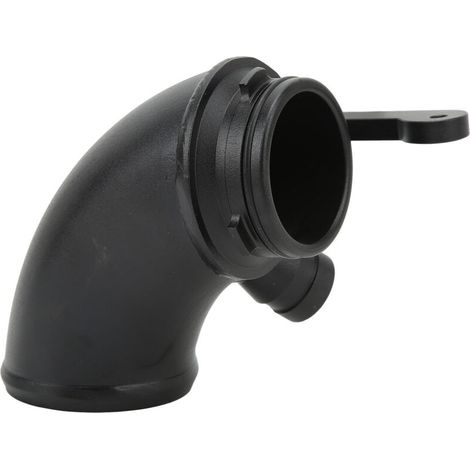 Jeffergarden Tuyau coudé Turbo d'entrée à haut débit KD1088BK remplacement antirouille noir scellé pour MK7 Sportwagen Gen3 2.0T-DOU