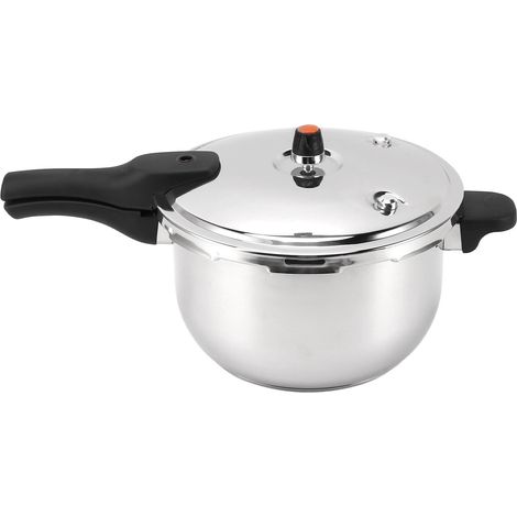Autocuiseur multifonctionnel en acier inoxydable antidéflagrant avec soupape de sécurité 80 kPa, poignée de sécurité, capacité 4 L, diamètre 20 cm / 7,9 pouces (1/5)