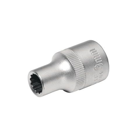 Douille 1/2 pouce 12 pans SW 16mm L.40mm TECWERK (1/3)