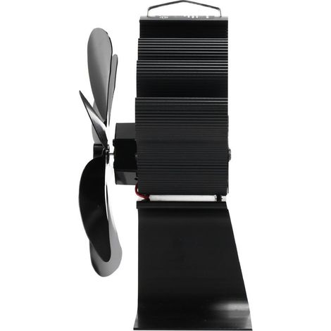 MNS Ventilateur À Poêle Alimenté Par La Chaleur, 6 Pales Ventilateur De Cheminée, Ventilateur De Poele Pour Foyer, Pour Poêle À Bois/Bûches Ou Cheminée (1/4)