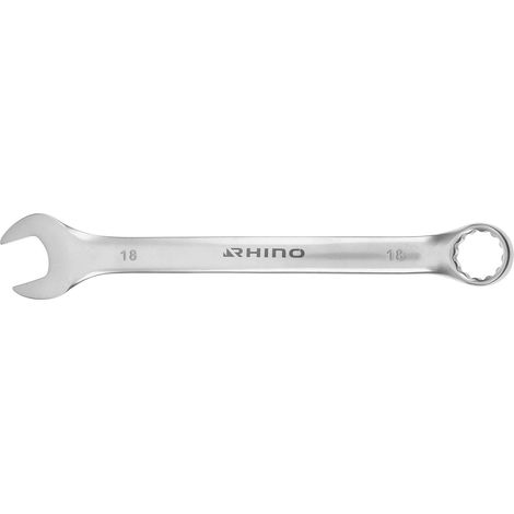 Schlüssel rhino combination wrench 18 mm 12-Punkt-Winkelkopf