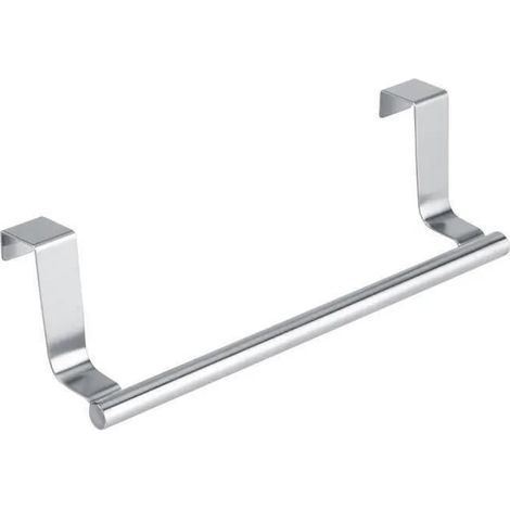 Over-the-door towel rack for door/cabinet (Length: 23 cm) (1/3)