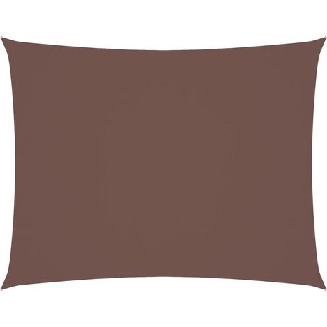 Maison Exclusive - Sonnensegel Oxford-Gewebe Rechteckig 6x8 m Bra