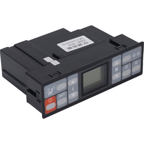Panneau de commande climatisation pour excavatrice CAT 320C 325C 330C, contrôleur 157-3210 146430-822, remplacement pièce d'origin, 12V, compatible système HVAC. (1/5)