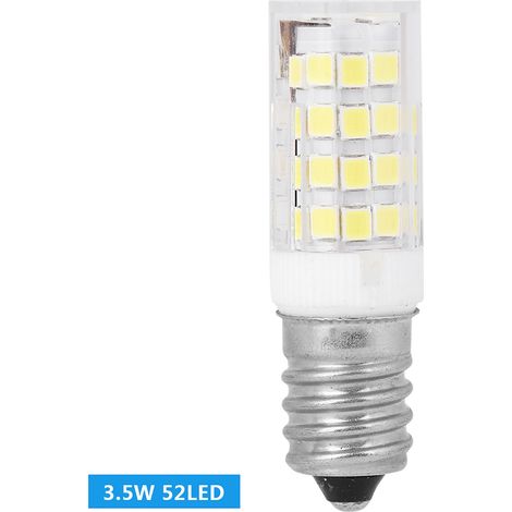 Source lumineuse LED 3.5W 220V 51LED blanc froid E14 pour lustre cristal plafonnier armoire (1/5)