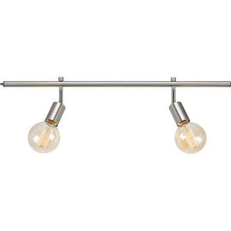 Markslojd EXPAND Twin Spot 2 Lumière 70cm E27 Cylindre Acier (1/3)