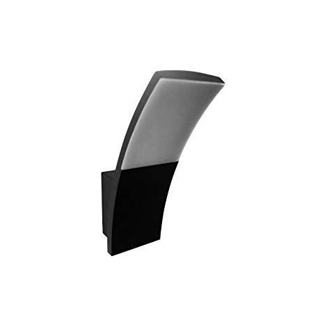 Applique da Esterno a Led 6w 3000k in Alluminio Grigio (1/2)