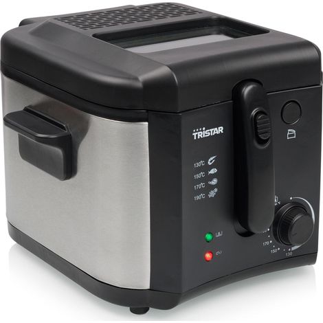 Tristar FR 6878 Freidora 2,5 L Negro Acero Inoxidable