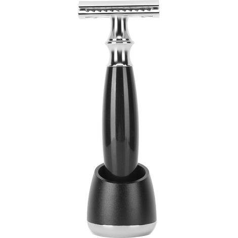 Rasoir manuel détachable pour homme, lame double tranchant, couteau de rasage de sécurité pour salon de coiffure à domicile (1/5)