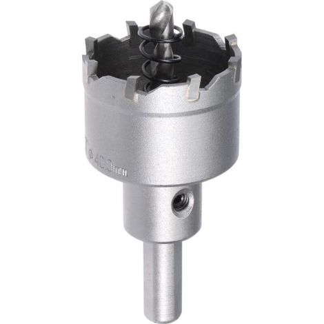 Hartmetall-Lochsäge, 40 mm Schnittdurchmesser für 0,5 mm-3 mm Edelstahl (1/4)