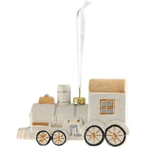 Décorations de Noël, ornements, accessoires photo, pendentif suspendu avec cordon pour mur, porte, style maison/ferme-Train (1/5)