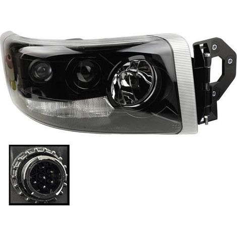Phare droit Renault Premium avec miroir noir 5010578466  2007-2014
