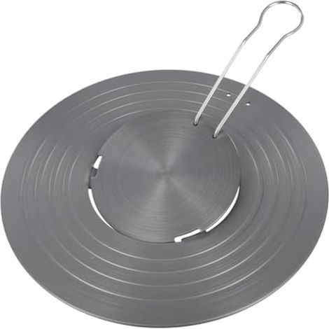 Plaque conductrice de chaleur en alliage d'aluminium de 3 mm d'épaisseur pour cuisinières électriques et à gaz, répartition uniforme de la chaleur, plaque de décongélation (1/5)