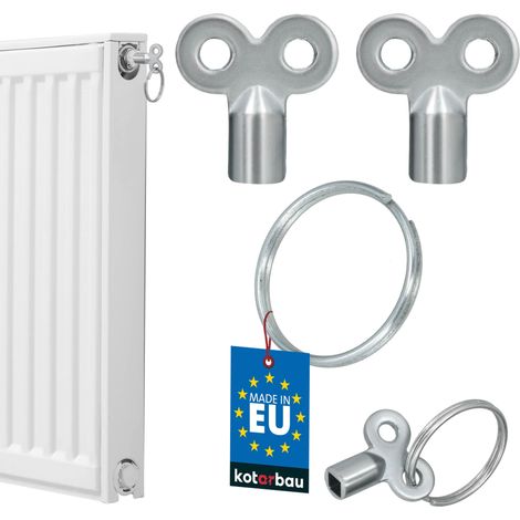 Clés de purge de radiateur porte-clés (lot de 2) (1/5)
