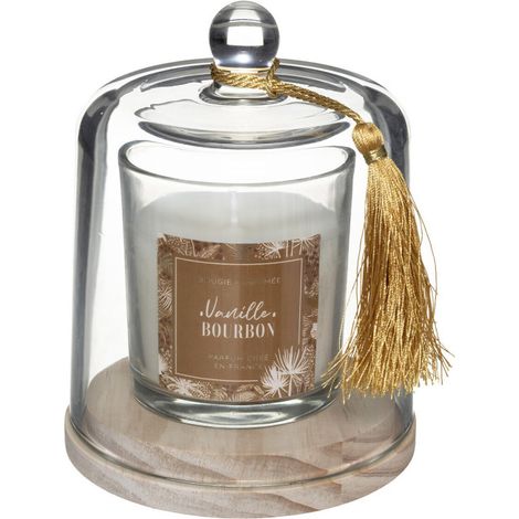 Bougie Parfumée Cloche "Loli" 130g Vanille Bourbon (1/3)