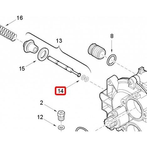 BOSCH Junta tórica (10x), 87402050020