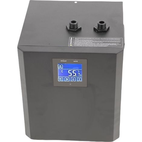 Chiller en Eau de Bain de Glace pour Bacs à Plongeon à Froid, Refroidisseur à Plongeon à Froid à 1/3 Chevaux pour Baignoire de Glace, Télécommande à écran Tactile LCD, pour (Plug UE 220V) (1/5)