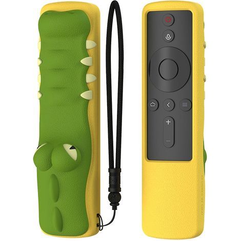 Étui de protection anti-perte pour télécommande Xiaomi Mi Box, en silicone anti-poussière. (1/4)