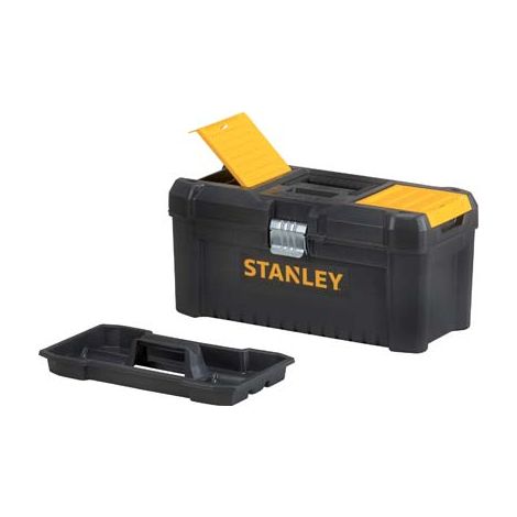 CASSETTA PORTAUTENSILI ESSENTIAL STANLEY  16 CHIUSURA METAL CM 41X21H.CM 20 STST175518