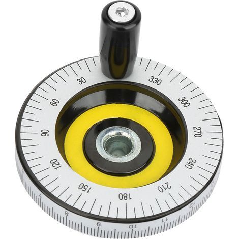 Volant à Main en Bakélite Solide de 80mm, Accessoire de Machines de qualité Supérieure pour Fraisage, Tour et Autres Outils Industriels, 1 Pièce (1/5)