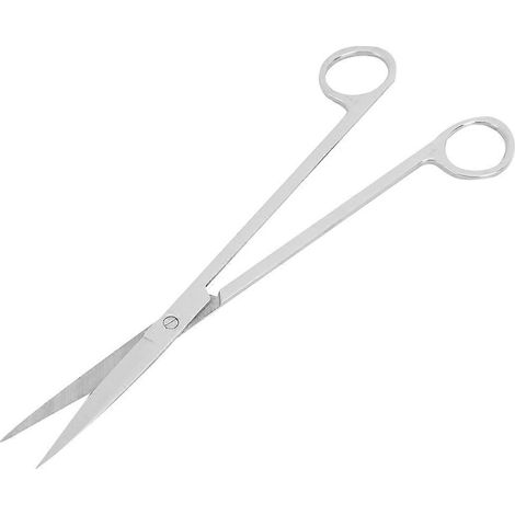 Ciseaux en acier inoxydable pour plantes aquatiques, outils de nettoyage pour aquarium et bassin, droits (1/3)