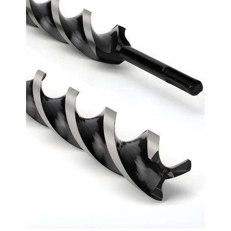 Mèche à bois hélicoïdale SDS Plus - 32 x 460 mm - Pour bois (1/5)