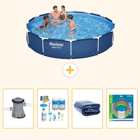 Bestway Bestway Steel Pro Ronde - 366x76 cm - 5-pièces S282 (1/5)