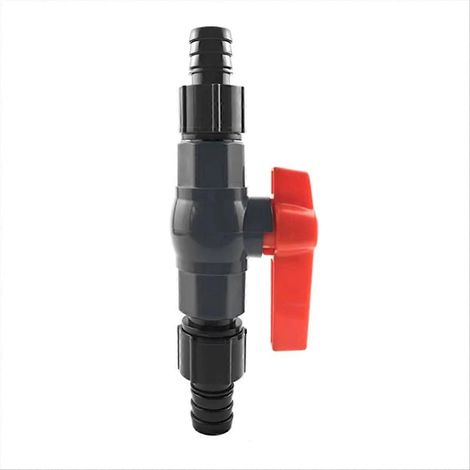 16-mm-Aquarium-Luft-/Wasserdurchflussregler, Schlauchverteiler, einstellbare Wasserpumpe, Filtervolumenregelventil (1/5)