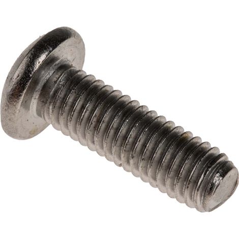 Vis à six pans creux, M5 x 16mm, tête Vis bombée à tête creuse hexagonale, en Acier Inoxydable ( Prix pour Boîte de 100 ) (1/3)