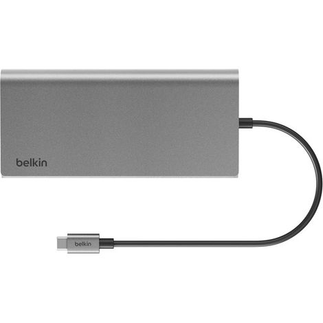 Belkin INC015BTSGY-CZ station d'accueil Avec fil USB 3.2 Gen 1 (3.1 Gen 1) Type-C Aluminium (1/4)