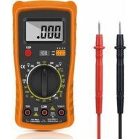Multimètre Numérique,Multimètre Automatique Numérique,Testeur Electrique Professionnel,Voltmètre/Résistance/Continuité/Diodes Postuler à Laboratoires, Usines (1/5)