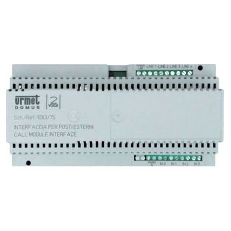 2voice interface 4p 4c - URMET 1083/75 (1/2)