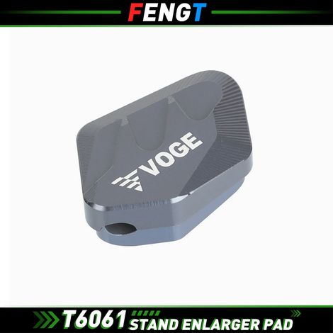 (Gris B) Compatible avec la moto VOGE 525DS : extension de béquille latérale, support de pied, plaque de support pour modèle 525DSX DS 525 DS525 DS / DSX 525. (1/4)