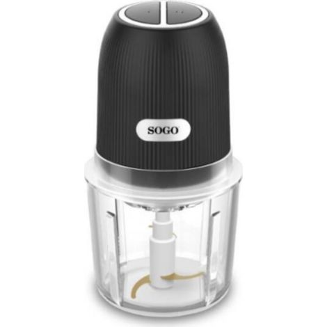 SOGO picadora alimentos sogo 0.6 lts 350w ss-5264 , Potencia: 350W
Capacidad del bol de cristal: 600 ml
Cuchillas de acero inoxidable recubiertas de titanio 3
Velocidades: 2
Patas