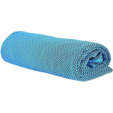 Serviette rafraîchissante à séchage rapide en fibres de polyester. design en maille. idéale pour les sportifs. (1/5)