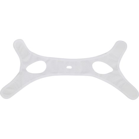 Bandeau Anti Ronflement Homme Femme, Mentonnière Apnée Sommeil, Support Mâchoire Respirant (Blanc) (1/5)