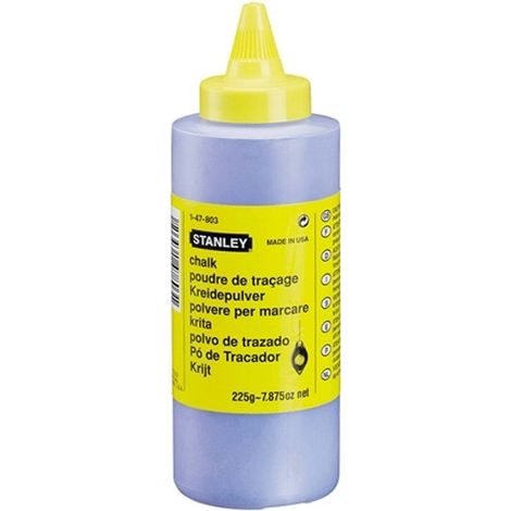 Stanley Blue Chalk Refill 225g 8oz STA147803 1-47-803 1-47-403 Chalk Line Refill