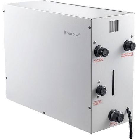 [6Kw] Steamplus 2021 Dampfgenerator für Hammam für den Heimgebrauch mit automatischer Entleerung  2