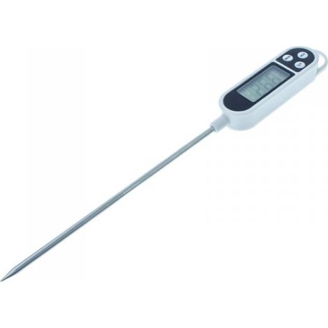 Termometro Digitale Da Cucina Misuratore Con Asta e LCD Per Cibi Bevande -50 +300°C (1/4)