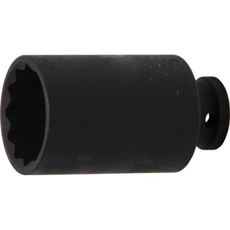 Llaves de vaso impacto 12 caras, largo  entrada 12,5 mm (1/2")  35 mm