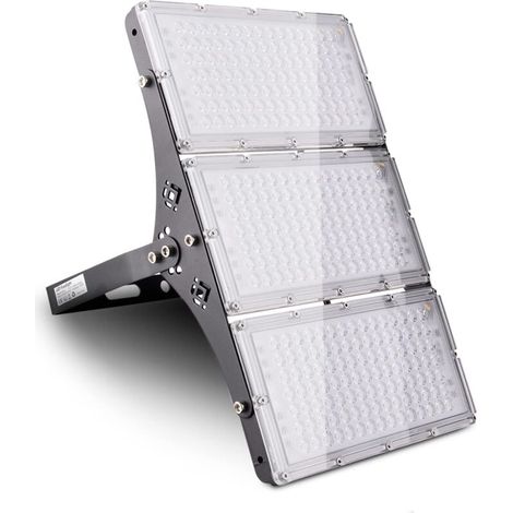 300W 24000LM Outdoor LED Floodlight Waterproof IP66 3000K Warm White Outdoor LED Spotlight for Public Lighting Garage Corridor Garden (1/5)