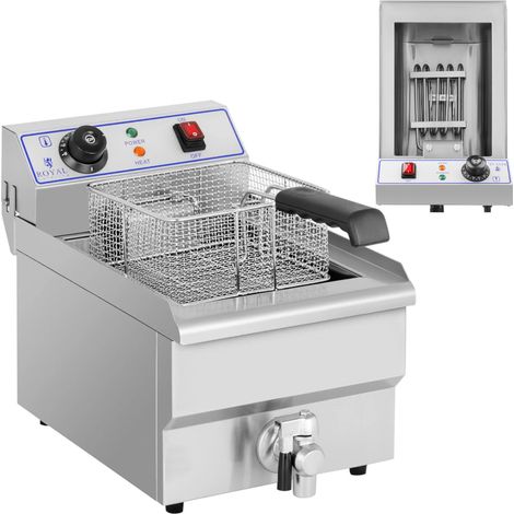 Verstellbare elektrische Fritteuse – 10 l, 3200 W