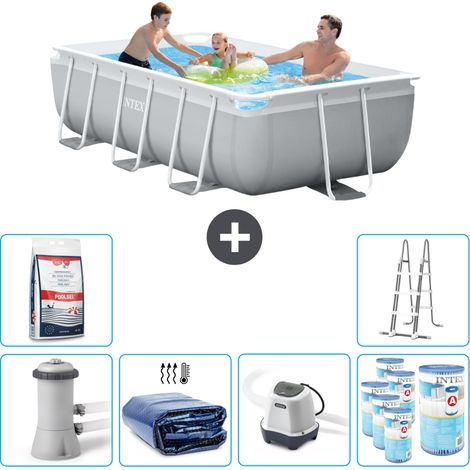 Intex Piscina Prism Frame Rectangular - 300x175x80 cm - 7-piezas  SCB56 (1/5)