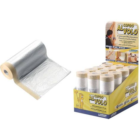 PLASTICA PER MASCHERATURA 'COPRO AL VOLO' cm 210 x 20 mt
