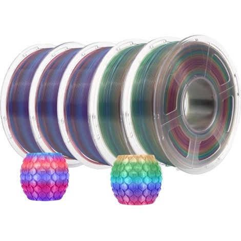 Filamento PLA, diametro 1,75 mm, materiale ecologico (1/2)