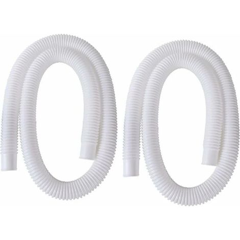 Tuyau Piscine - 32 mm - 150 cm - Pour Pompe Filtre Hors Sol - 2 Pièces (1/5)
