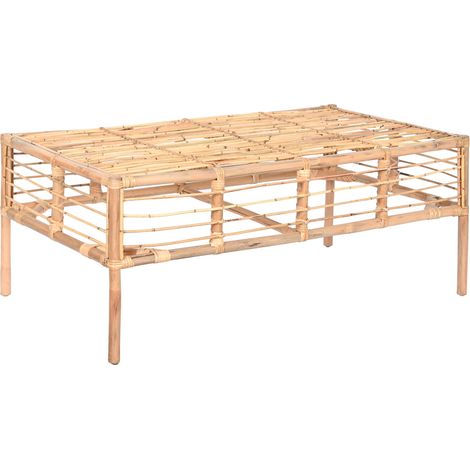 Mesa Centro Ratan 110X60X45 Natural MB210565 (1/5)