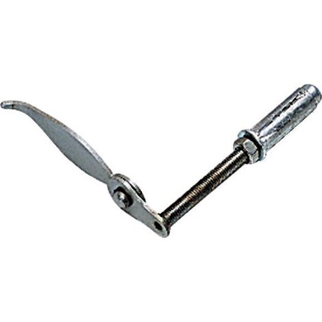 Arrêt de volet marseillais Inox 316 L à cheviller - longueur 120 mm - TORBEL INDUSTRIE