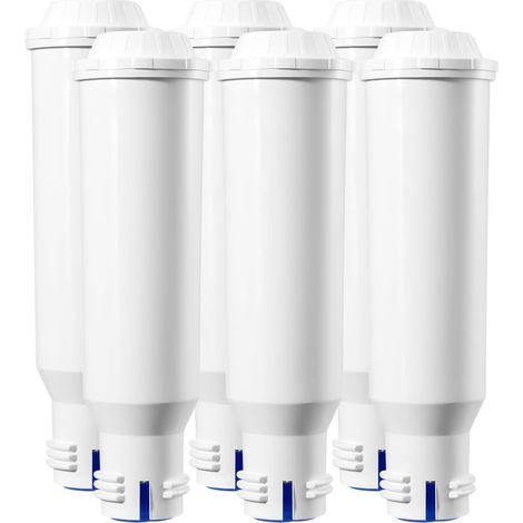 Ersatz-Wasserfilterkartusche für Melitta, kompatibel mit Krups F088/EA829S, Nivona, AEG, Bosch, Siemens – 6er-Pack