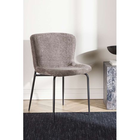 Modesto chaise de salle à manger marron. (1/4)